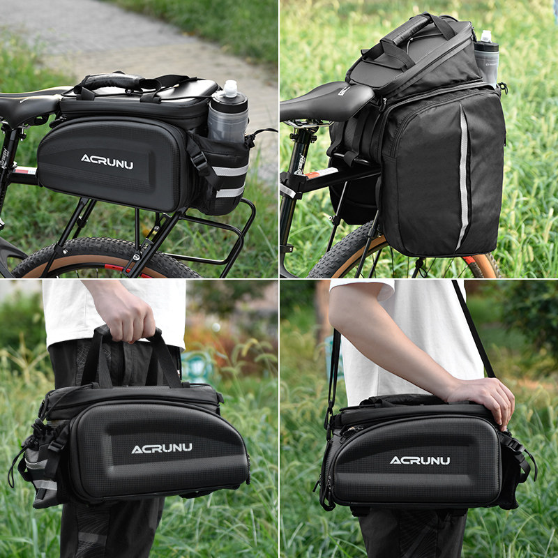 艾锐伦自行车驮包大容q量防水后座包山地车骑行配件装备后货架尾