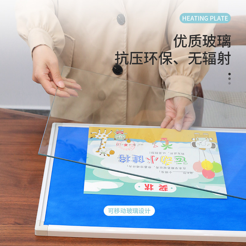 电热台垫学e生桌面写字垫台暖桌垫加热板暖手暖桌宝儿童书桌玻璃