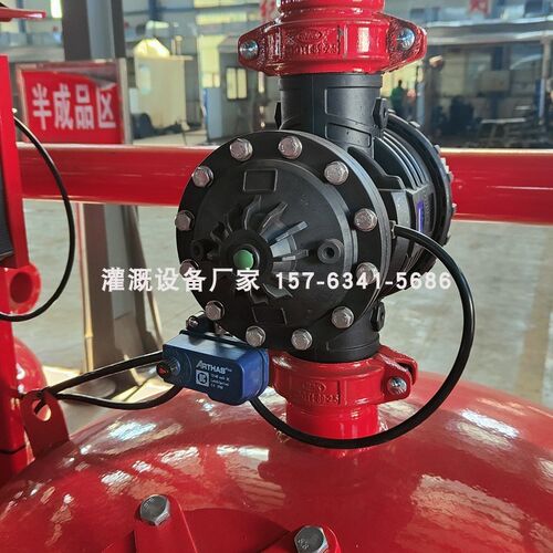 全自动反冲d洗砂石过滤器滴灌喷灌大棚果园农业农天灌溉砂石过滤