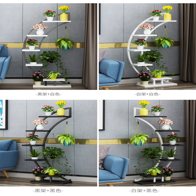 花架子多层室内客厅特价电视阳台置物G架铁艺省空间花盆落地式绿