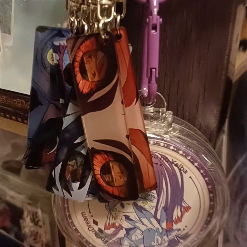 速发鬼灭眼睛条挂件我妻善逸无一郎甘露寺压克力扣