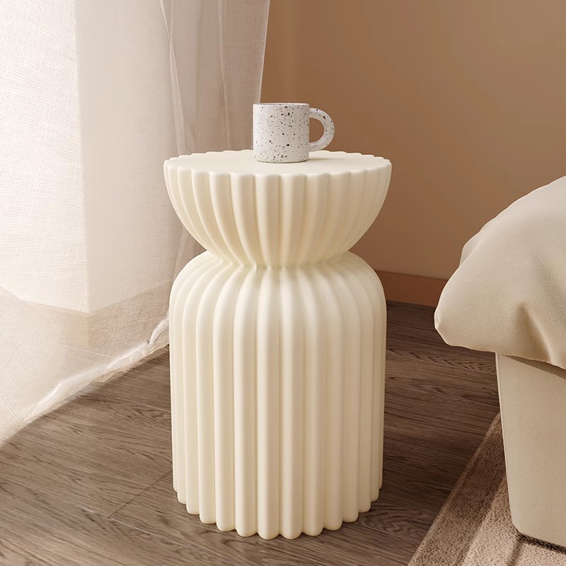 速发奶居风客厅沙发旁茶几大型落地摆件边角几家居迁饰品乔装新油