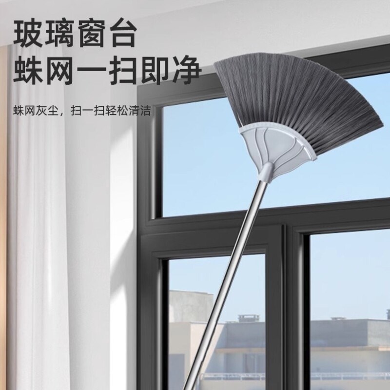 速发打扫蜘蛛网神器可伸缩天花板扫把房屋顶灰尘清除工具鸡毛掸子