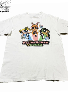 T恤宝藏库！短袖T恤卡通动漫The Powerpuff Girls飞天小女警