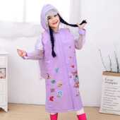 儿童雨衣男女童幼儿园小学生雨披帽面罩小孩雨衣上学雨具宝宝雨衣