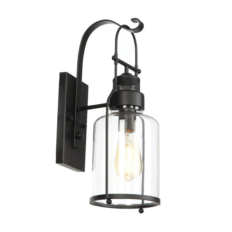 美式乡村风格 loft墙壁灯仓库工业客厅田园 过道床头吧台装饰壁灯