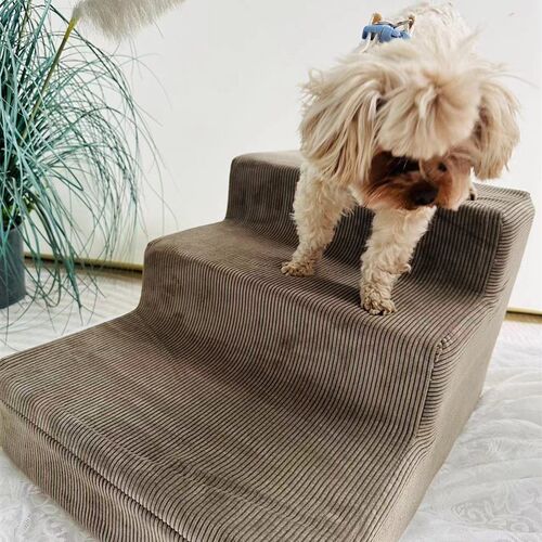 宠物狗狗楼梯爬梯海绵台阶上床爬梯子中小型犬垫子上下床梯可拆洗