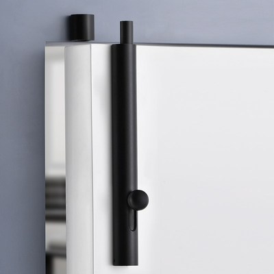 门拴简易门锁铝合金门插销简易锁木门锁扣固定器安全卫生间门插栓