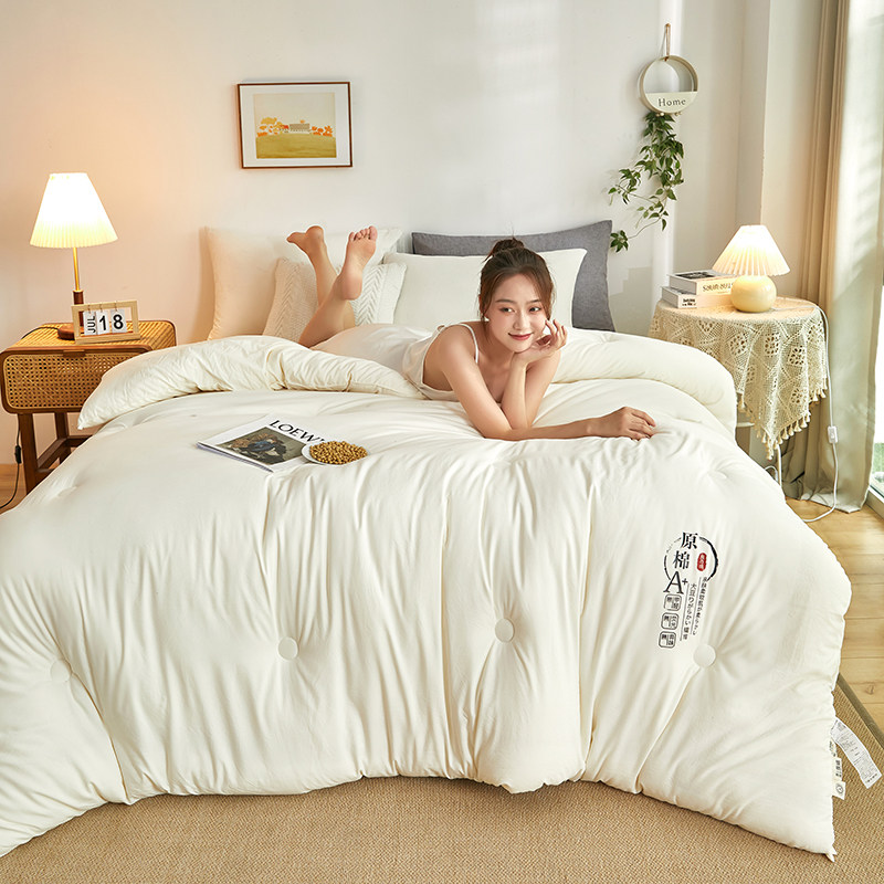 蛋白大豆被子被芯单人棉被学生加厚保暖冬被空调纤维被褥四季通用,床上用品,化纤被,淘宝优惠券,粉丝福利购,淘宝优惠卷