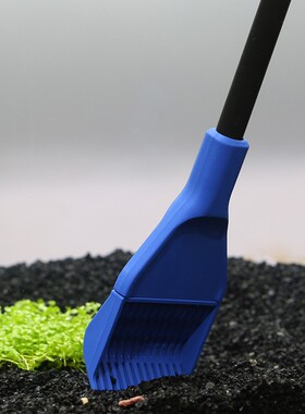 清洁鱼缸清洁刷刮藻刀网清洁水草夹平沙铲五合一刷子水族清洁7633