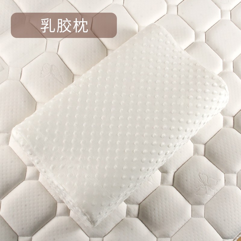 美容床按摩床的枕头带圆柱美容院专用长方形海绵枕乳胶枕通用包邮图片