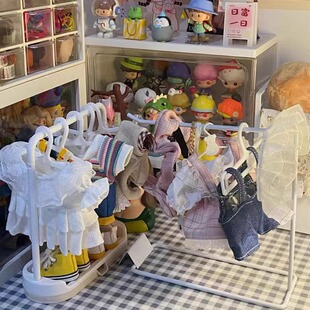 15/20厘米娃衣专用衣架 棉花娃娃BJD玩偶衣服收纳 娃衣挂衣架衣撑