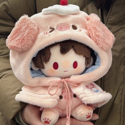 魔鼠派动物系列棉花娃娃的衣服10/20/40cm可爱玩偶娃衣斗篷