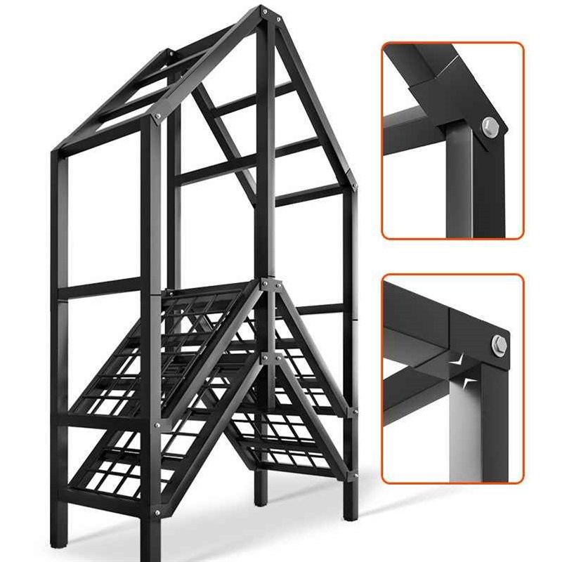 速发【折扣价】结安装简易实衣柜卧室家用折叠货架架免布耐用全钢