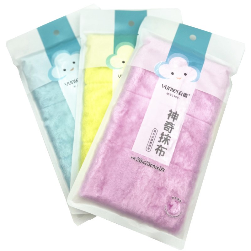 速发可批神奇不布巾市行货厚洗碗布抹沾油洗洁超厚实柔软吸水耐用
