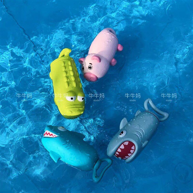 速发动物抽滩户水枪夏季沙拉泳池漂流戏外儿童喷射打水仗水炮洗澡