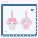 日本三丽鸥Sanrio Kitty美乐蒂旅行箱挂牌卡通机场托运牌行李牌