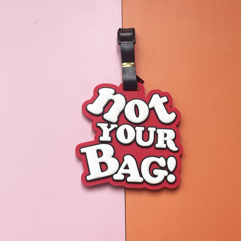 notyourbag创意卡通行李牌登机牌旅行箱挂牌防丢标识牌包包小挂件