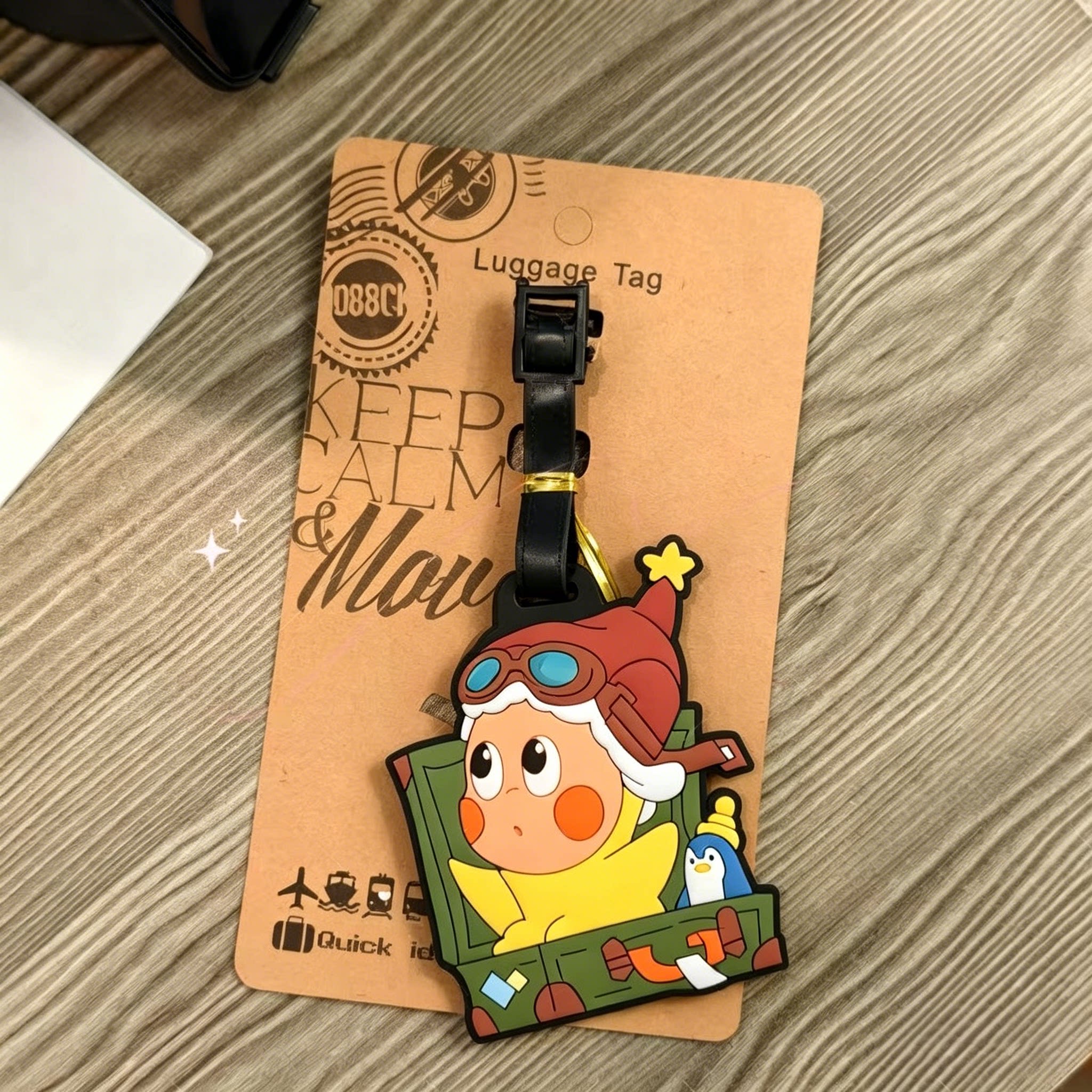 星星人行李牌旅行箱包包装饰挂件行李箱防丢标识牌登机牌卡通可爱