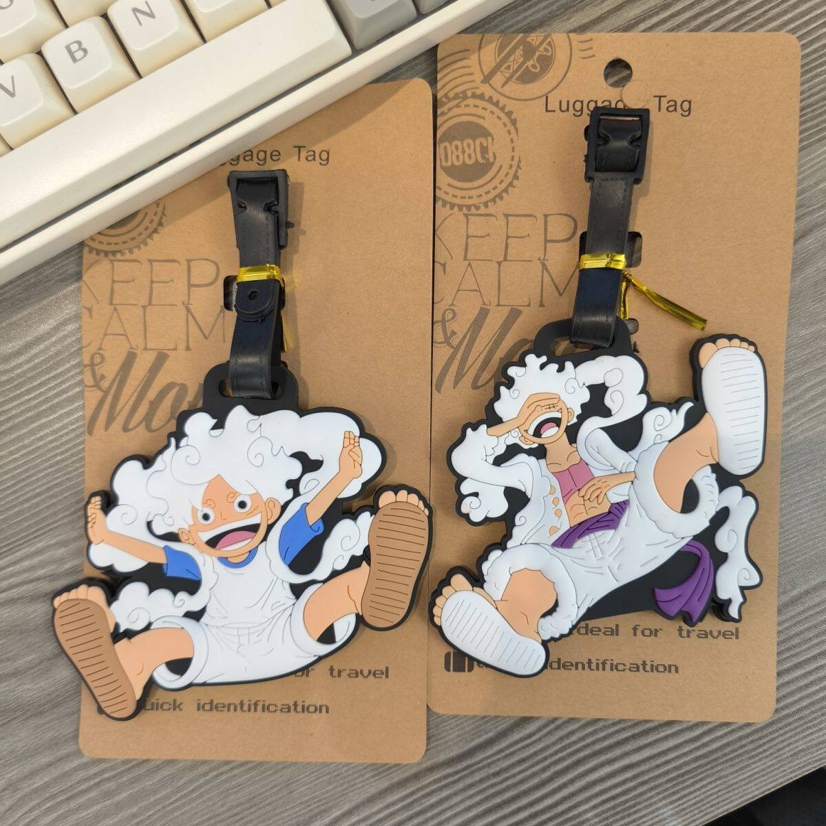海贼王路飞索隆旅行箱吊牌
