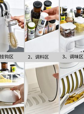 改装育雏保温箱家用碗盘柜厨房碗筷收纳F盒带盖子装碗碟盘沥水碗