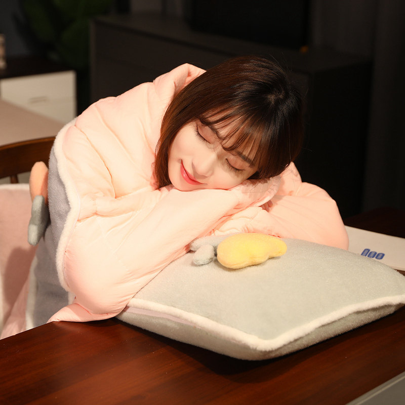 抱枕被子两用二合一折叠靠枕毯子汽车办公室午睡枕T头车载毛毯夏,居家布艺,抱枕被,淘宝优惠券,粉丝福利购,淘宝优惠卷