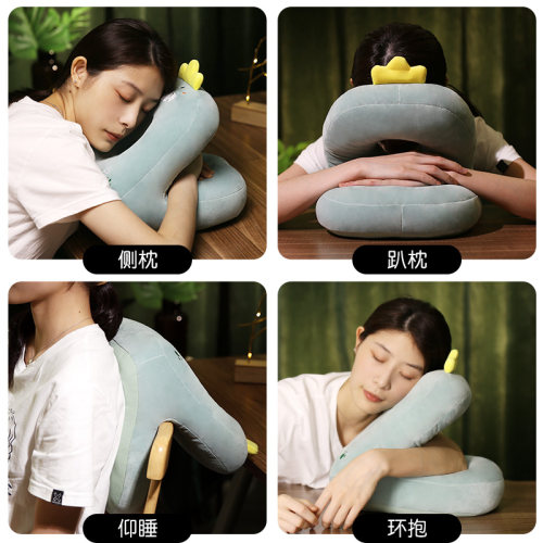 一年级午睡枕儿童抱枕q睡觉专用男孩坐着神器校园小学生趴睡枕可