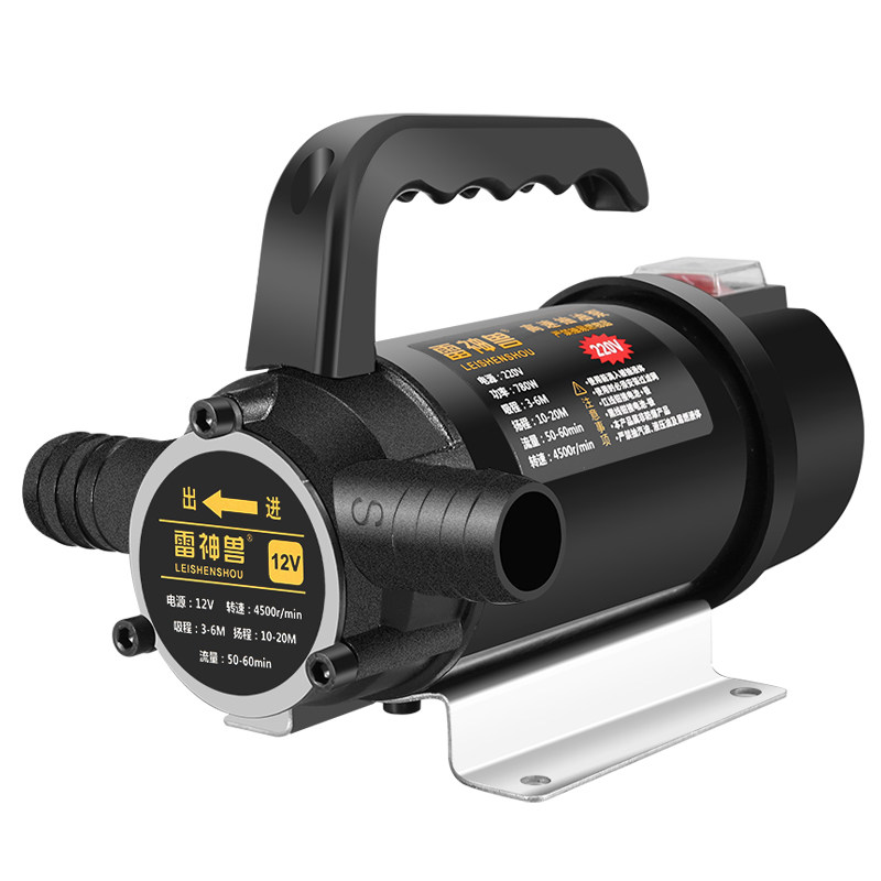 油水两用抽油泵电动抽水泵1s2V24V220V伏直流高压抽水泵加油机神