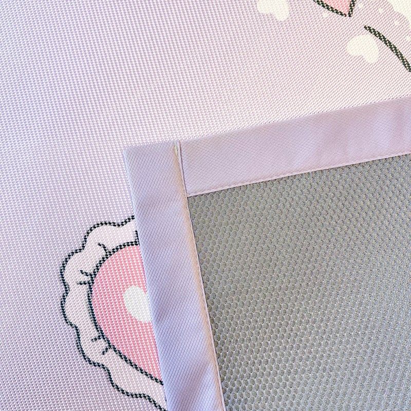 库洛米冰丝凉席三件套女孩夏季儿童0.9m1m1M.35床上下铺席子可定,床上用品,冰丝席,淘宝优惠券,粉丝福利购,淘宝优惠卷