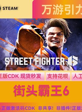 Steam正版街头霸王6 Street Fighter 6国区激活码CDKey现货秒发