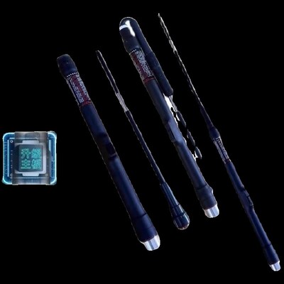 新款潜水杆防鲨器单杆t一体杆户外折叠一体杆潜水探测棒