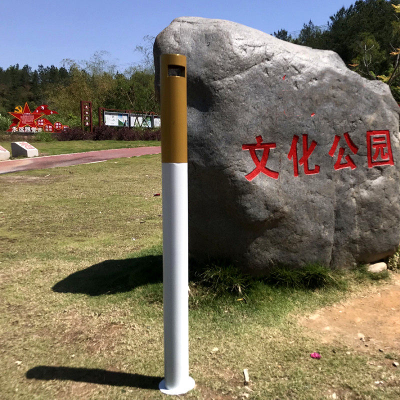 落地立式灭烟柱户外烟灰缸香烟头收集筒公K共场所吸烟区烟蒂垃圾