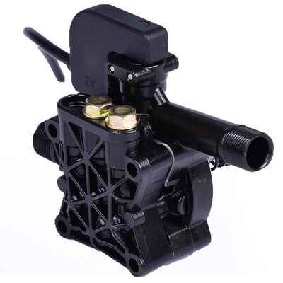 家用自动b手提式高压清洗机泵头洗车机洗车器泵头总成配件220V水