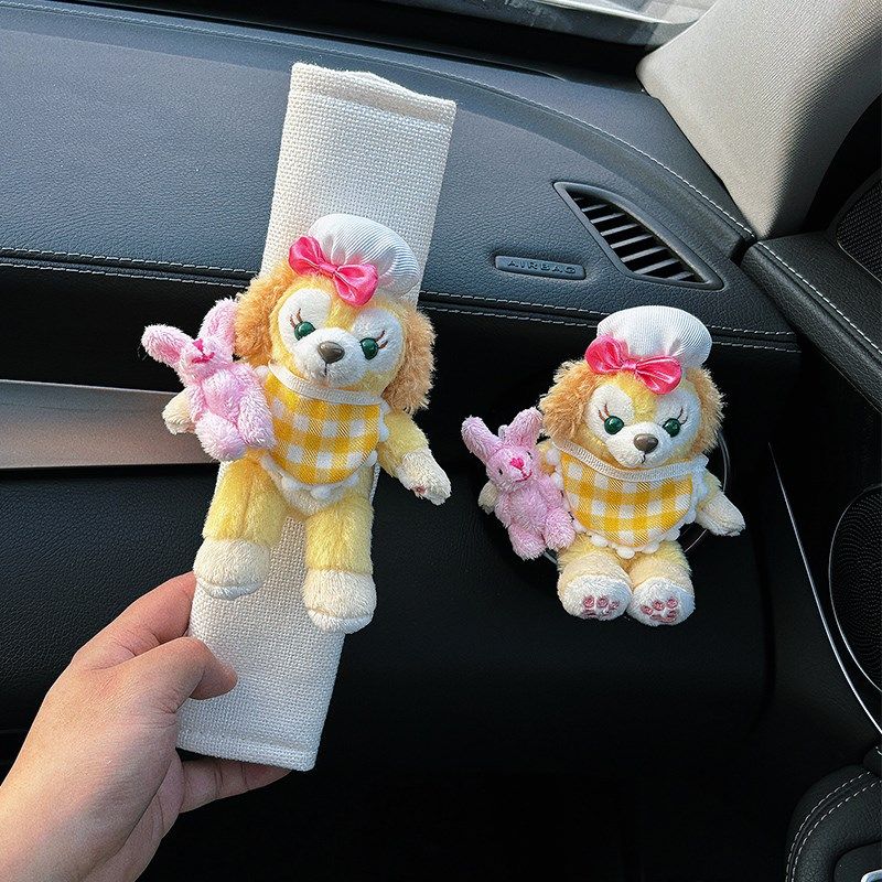 汽车摆件可爱饼饼出风口车内饰品车载好F物2024新款车上高级感装