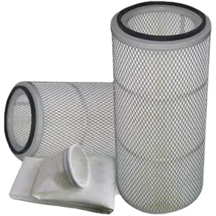 抛丸机配件六耳工业除尘滤筒滤芯除尘器阻燃覆P膜防静电耐高温滤