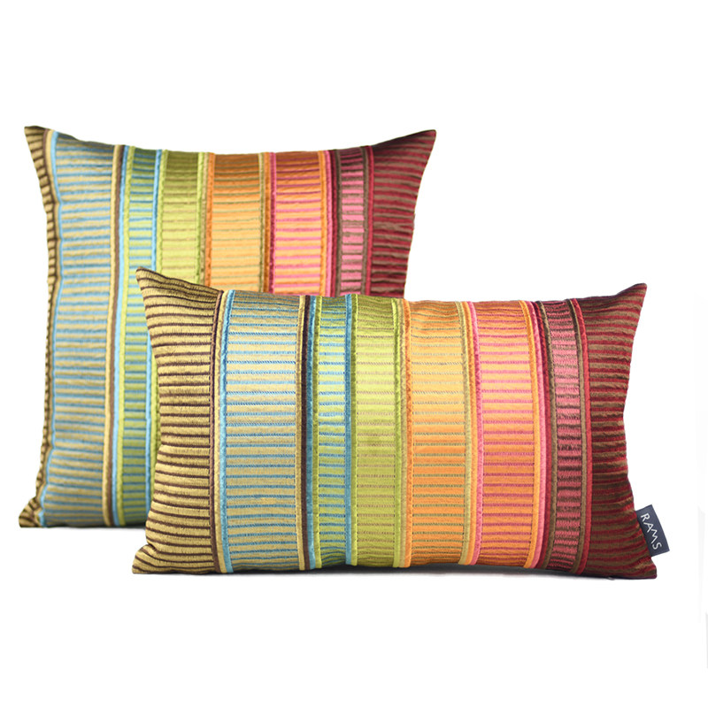 抱枕样板间客厅沙发靠垫靠枕w刺绣腰垫腰靠美式床上靠包腰枕长方,居家布艺,靠垫/抱枕,淘宝优惠券,粉丝福利购,淘宝优惠卷