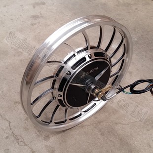 大功率观光车涨刹电机 48V60V1000W 36V20寸500wk电动车改装 电机