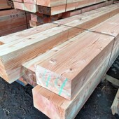 户外防腐木地板栈道木方花旗松红松木料枕木O垫木设备吊车支腿松