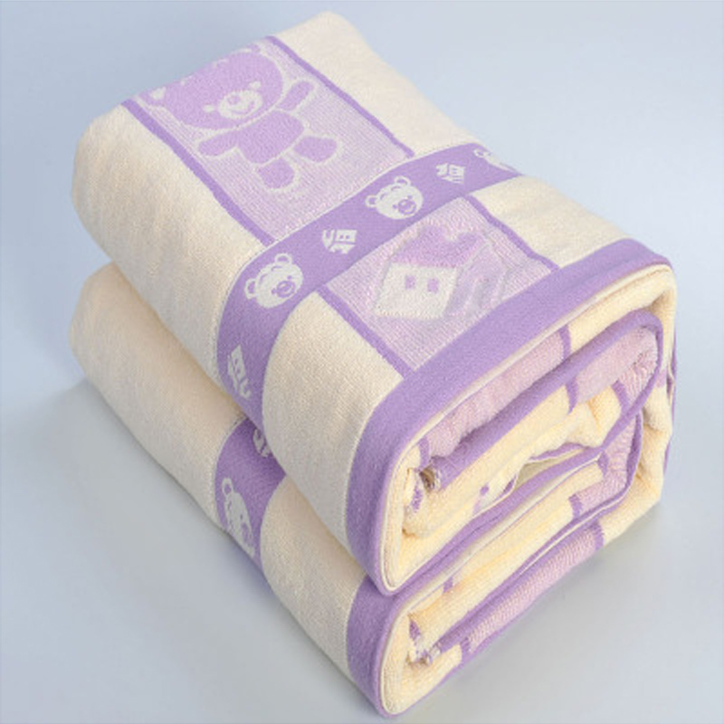 纯棉加厚毛巾被老式怀旧单人双人午E睡毯空调被盖毯学生床单夏凉