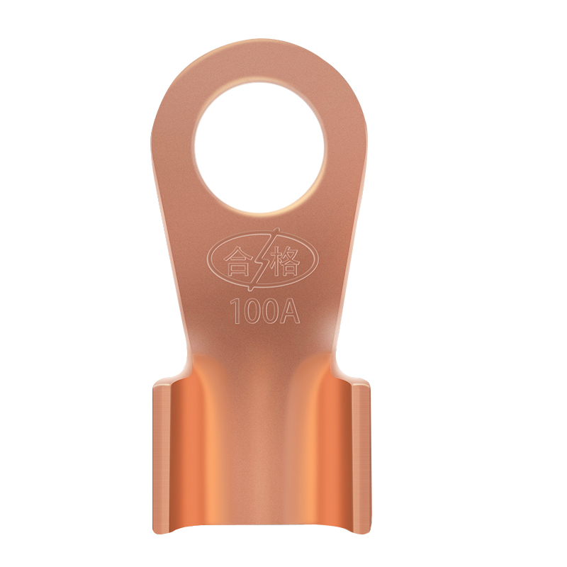信霆 OT-100A 开口铜鼻子接线端子 紫铜酸洗 50个/包