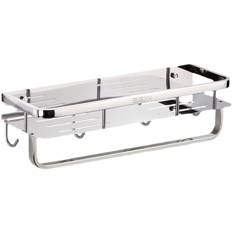 厨房置物架免打孔壁挂式不锈钢家用调味料品刀架挂架多功能收纳架