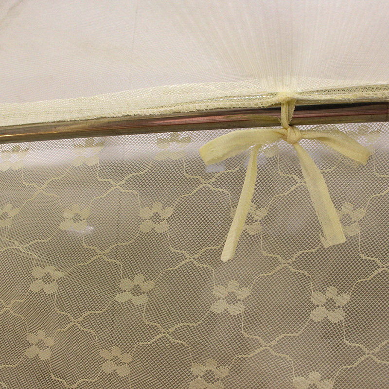 宫廷蚊帐家用三开门1.5m1.2米1.8x2.0m床落地不绣钢支架加密双人