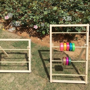 实木丝带架花店用品丝带收纳架丝带卷轴架家用DIY手工彩带收纳架