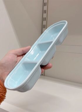 蜜袋鼯专用喂食器飞鼠防溅多格喂食盆 饭盆用品仓鼠食盆陶瓷防翻