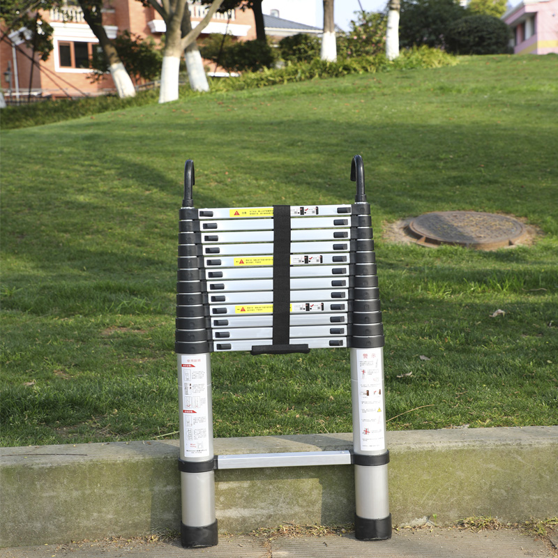 铝合金伸缩梯子工程梯便携升降家用室内安全折叠人字梯爬梯多功能