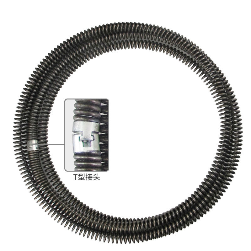 75型80型100型150型电动管道疏通机配件弹簧16mm22mm加粗加密硬簧