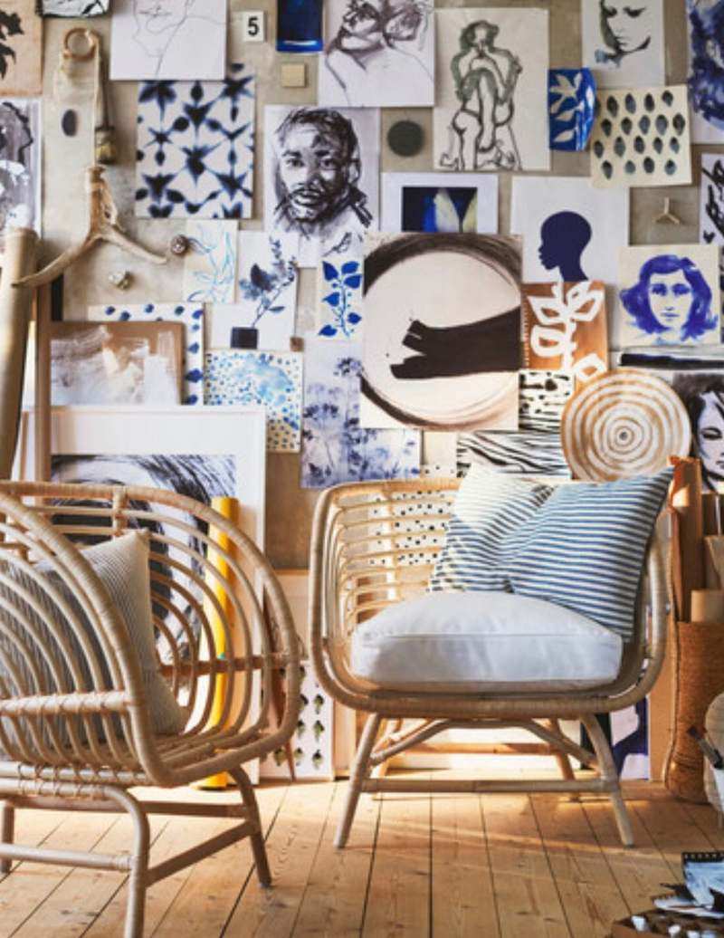 真藤藤椅靠背椅子阳台休闲家用北欧简约风格民宿懒人藤编单人腾椅,住宅家具,阳台椅,淘宝优惠券,粉丝福利购,淘宝优惠卷