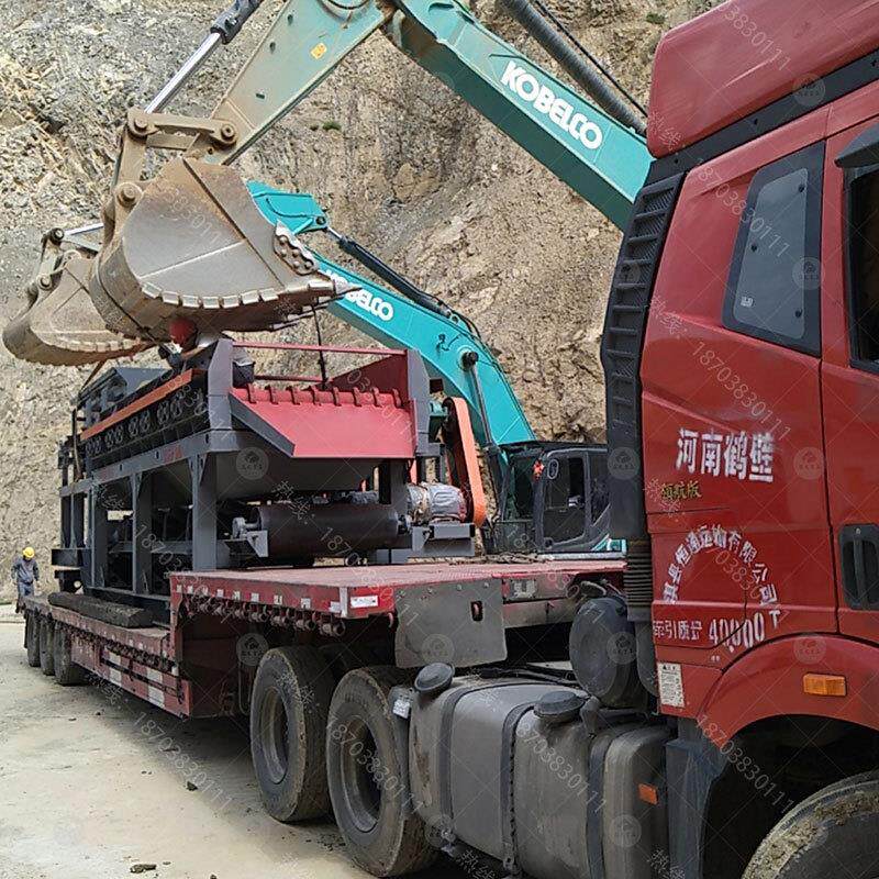 移分动式离泥石分机土XLY001石离设备黏土分石头砂石分离机煤炭筛