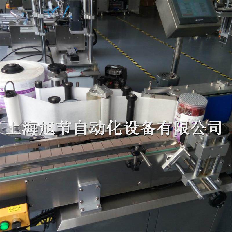 全圆自动圆瓶FDI贴油标机黄酒酱醋贴标机不干胶贴调料瓶标机