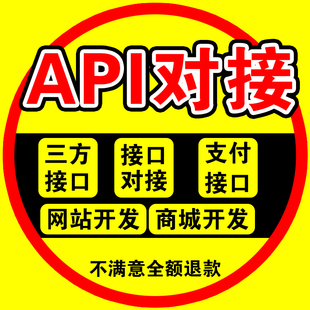 api接口对接开发定制三方接口app小****h5二次开发源码 定制开发